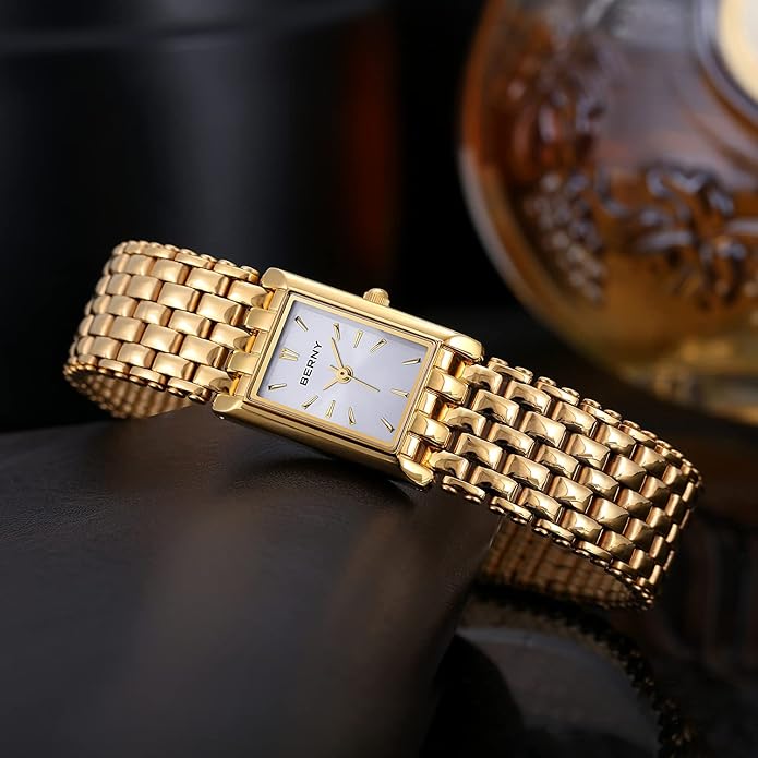Classic Gold-Plated Women’s Watch