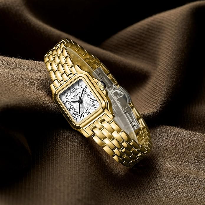 Timeless Gold-Plated Women’s Watch