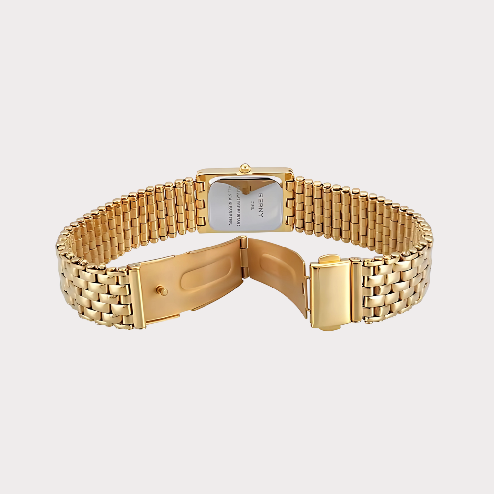 Classic Gold-Plated Women’s Watch