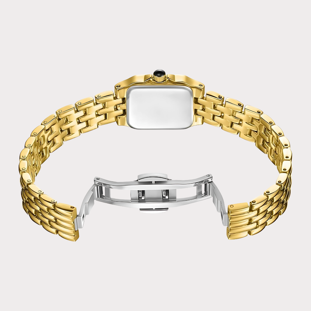 Timeless Gold-Plated Women’s Watch